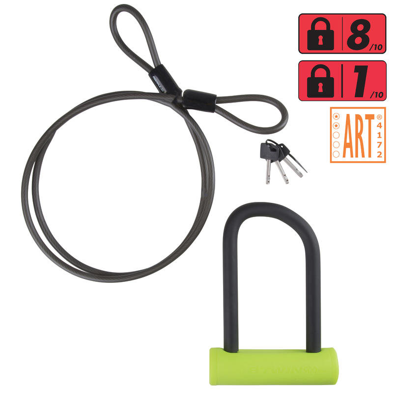 ENSEMBLE ANTIVOL U 900 MINI CÂBLE ENSEMBLE ANTIVOL U 900 MINI CÂBLE