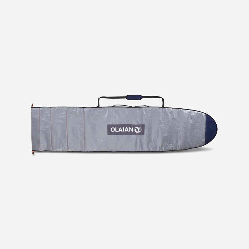Boardbag Surfboard verstellbar 7'3–9'4 grau Media 1