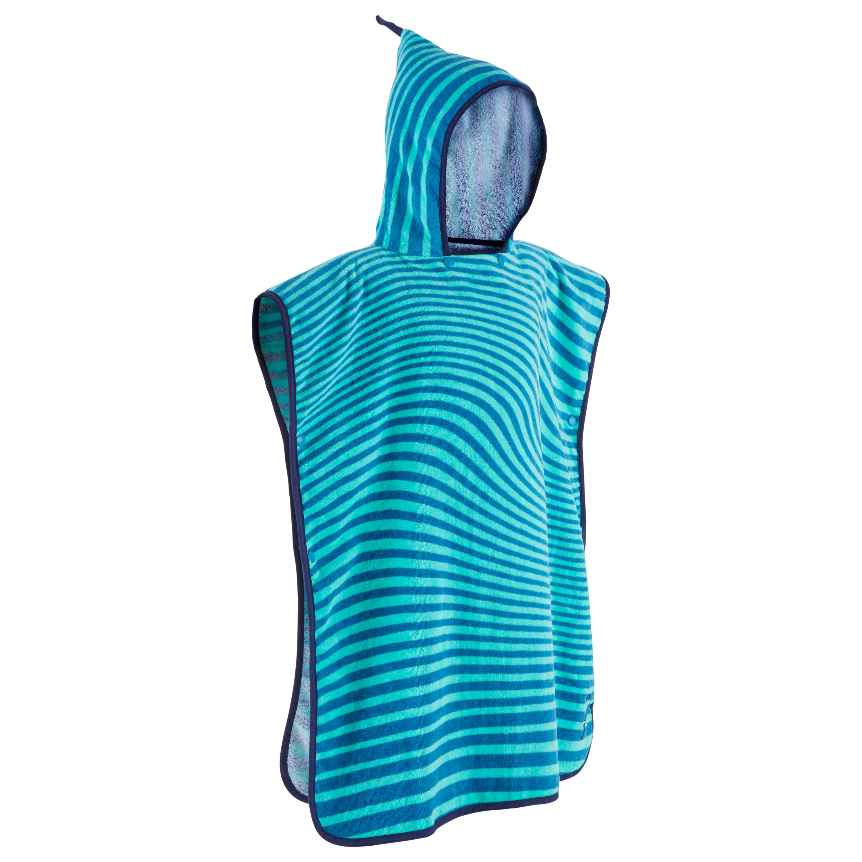 Olaian Kinderponcho Surf 125 Tot 150 Cm Stripes olaian kopen in de aanbieding