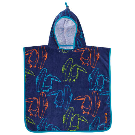 JUNIOR SURF PONCHO 110 to 125 cm Toucan
