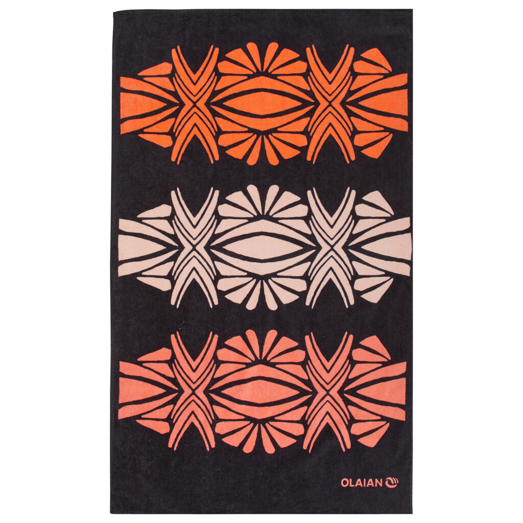 Strandhandtuch Basic L Print Tatoo 145 × 85 cm