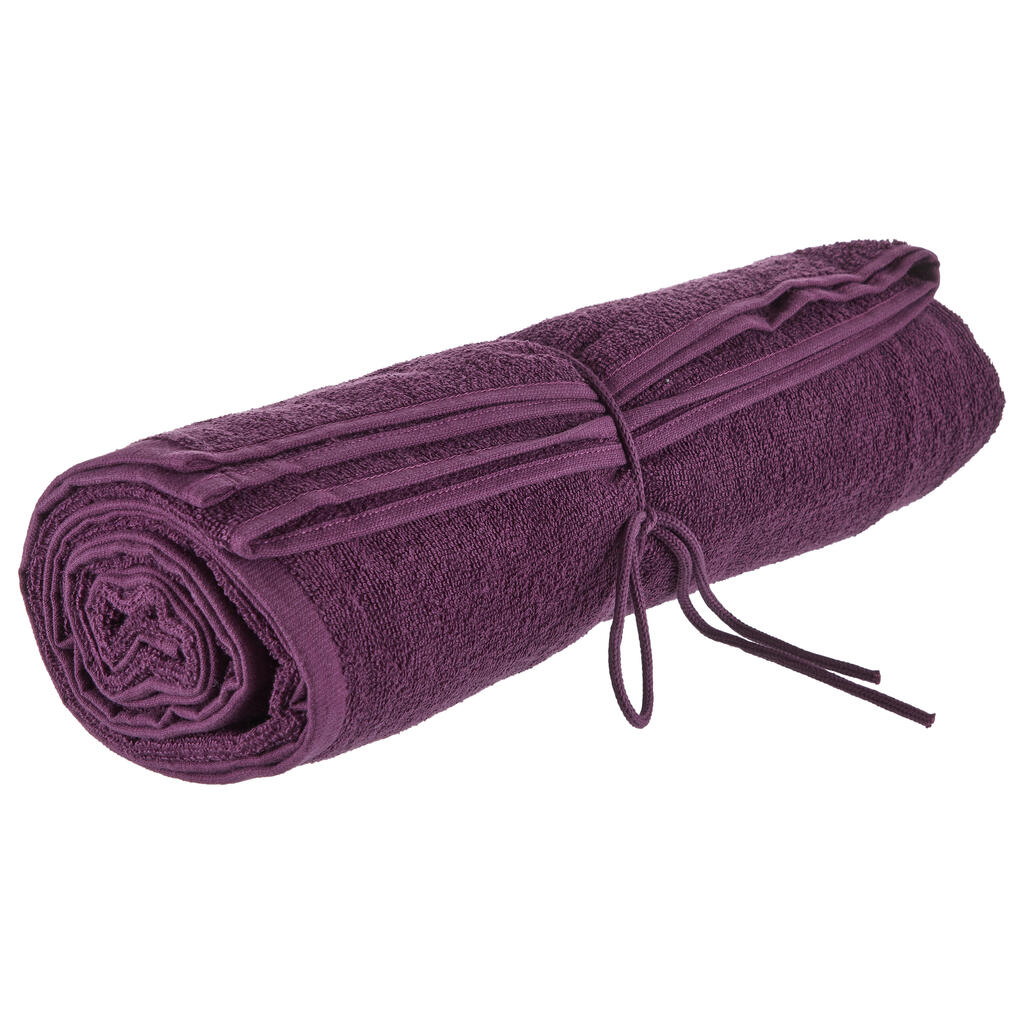 Strandhandtuch Basic S 90 × 50 cm purpurrot