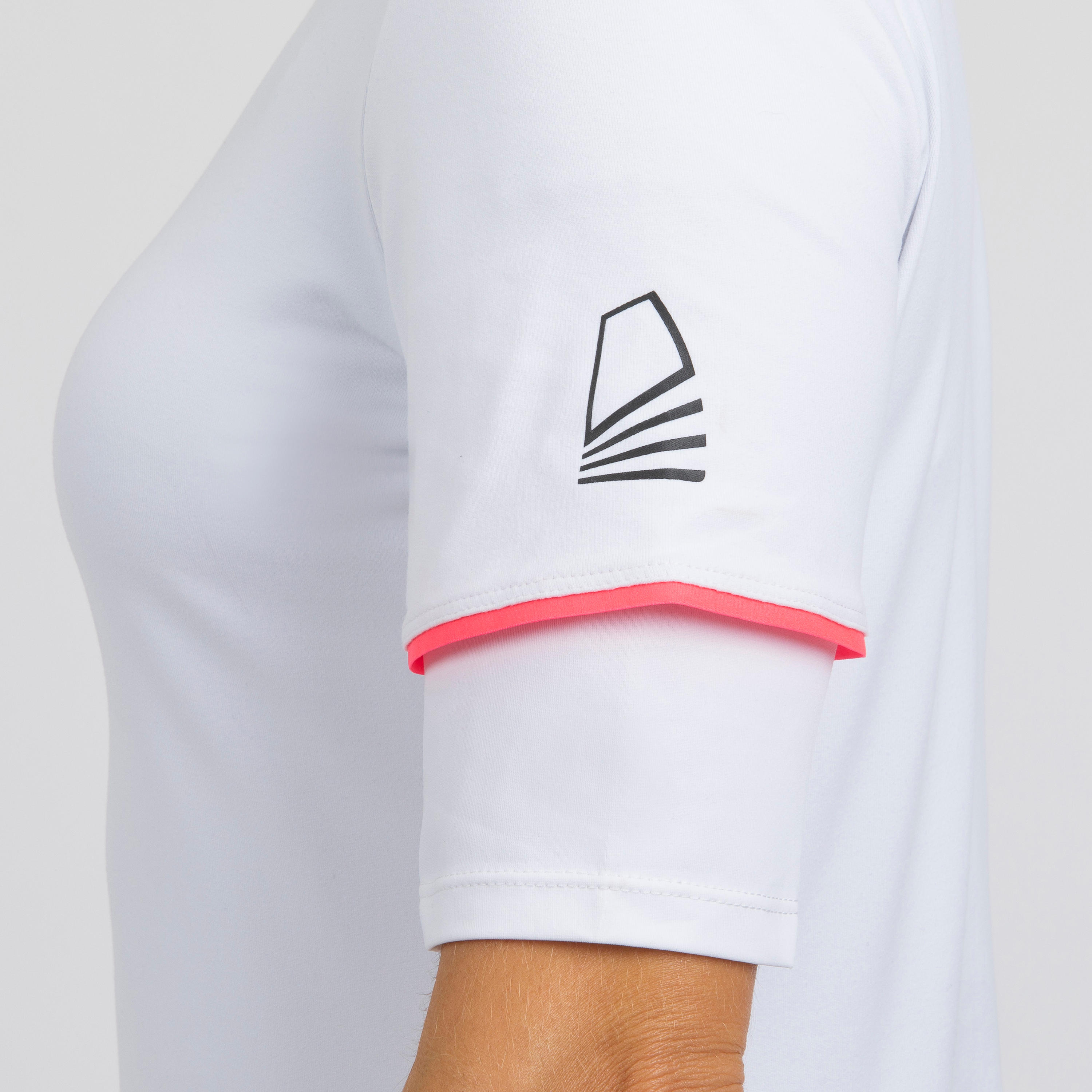Camiseta Vela Race 100 Mujer Blanco 8/8