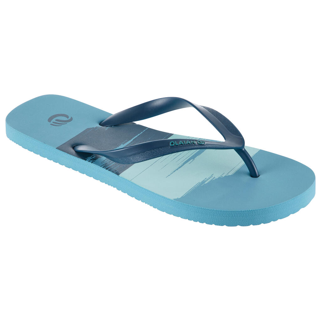 Men’s flip-flops - 120 Wavy blue