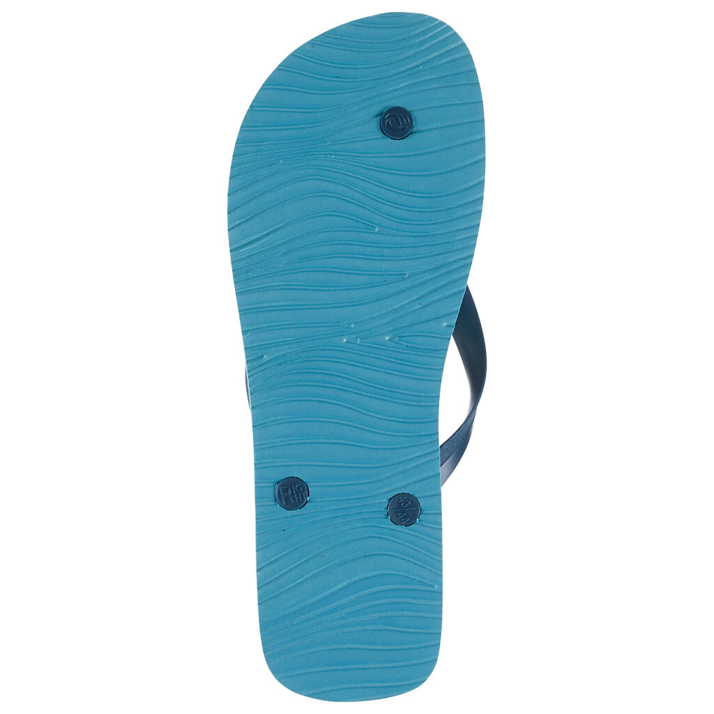 Men’s flip-flops - 120 Wavy blue