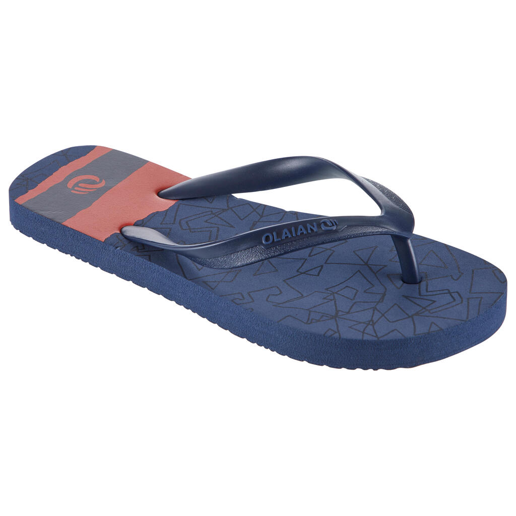 Zehensandalen 120 Grib Jungen blau