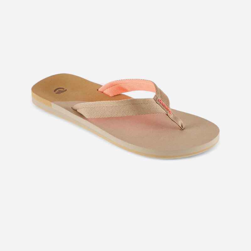 Women's Flip-Flops 550 - Camel