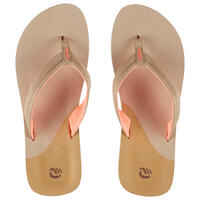 Women's Flip-Flops 550 - Camel