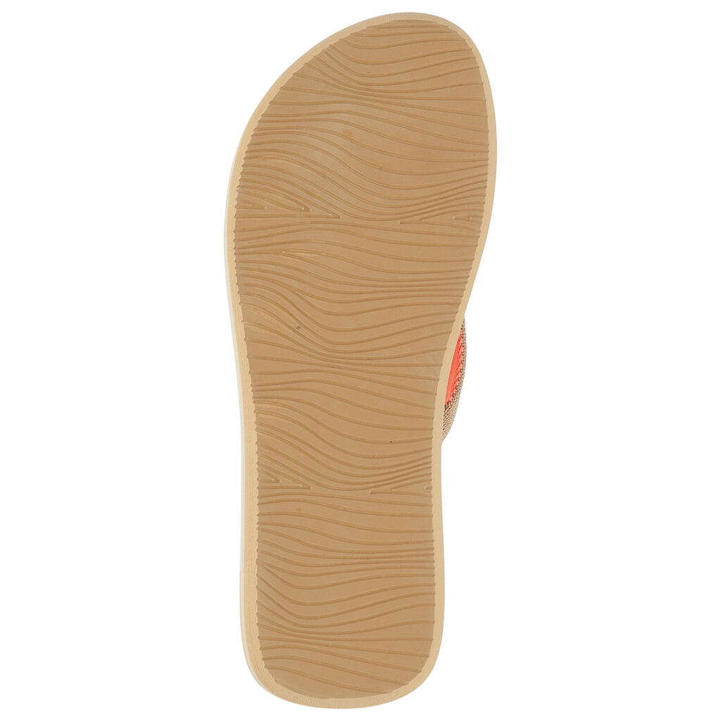 Women's Flip-Flops 550 - Camel