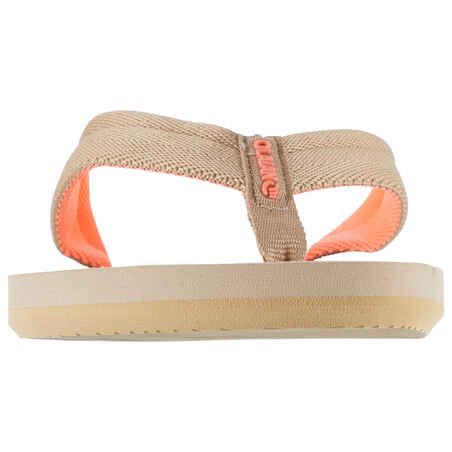 Women's Flip-Flops 550 - Camel