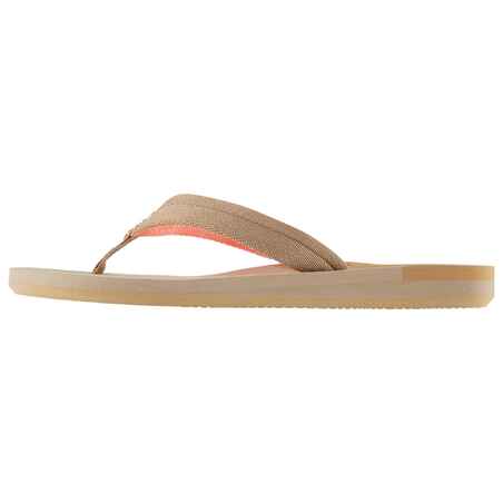 Women's Flip-Flops 550 - Camel