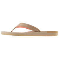 Women's Flip-Flops 550 - Camel