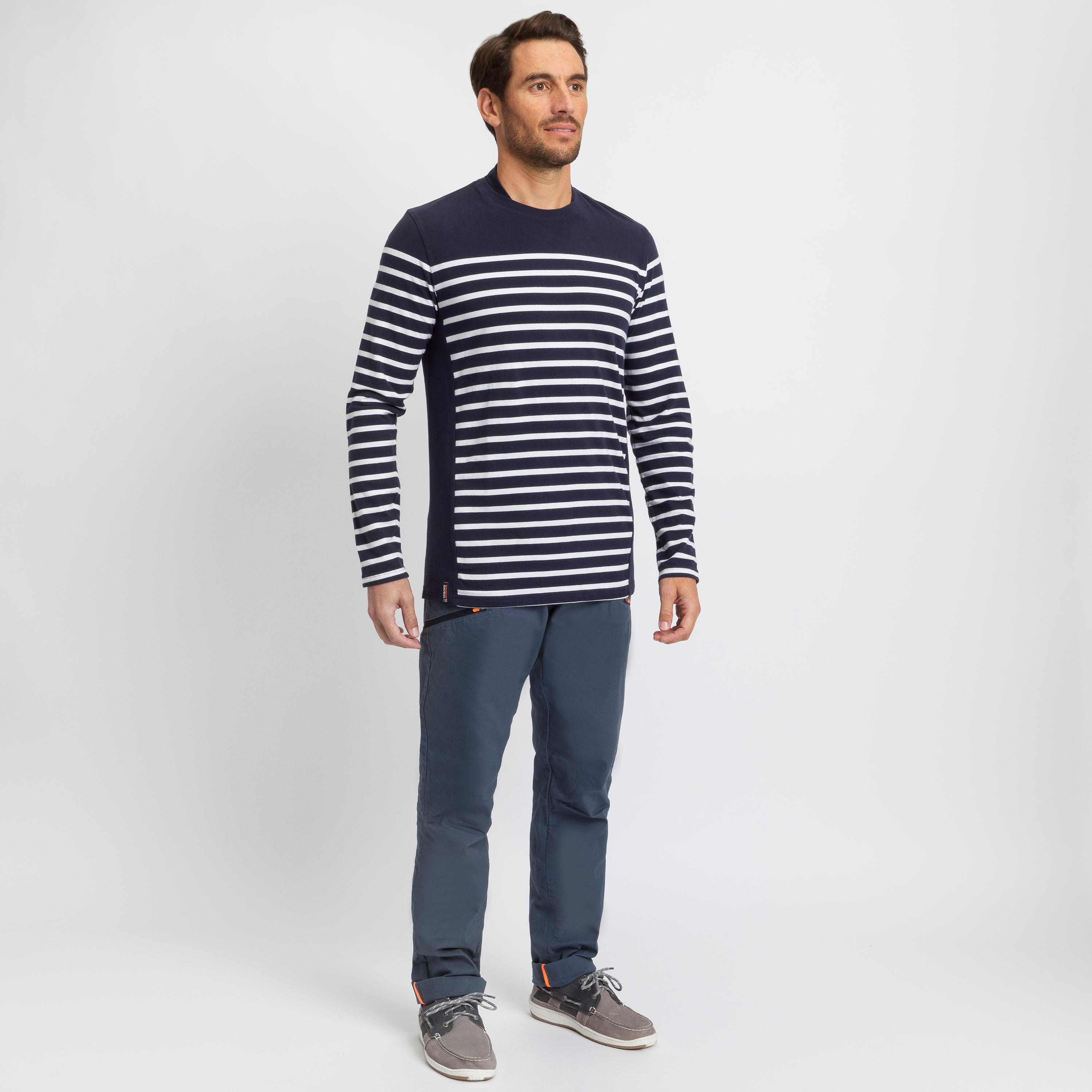 Men's Sailing Long Sleeve T-Shirt 100 