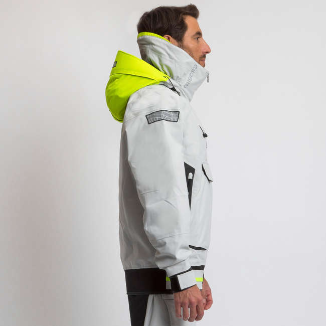 TRIBORD Men's Sailing Jacket Offshore Race 900 Grey