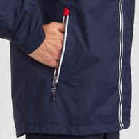 Men's Waterproof Sailing Jacket 100 - Blue Red