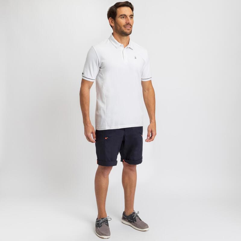 Bermuda Shorts Segeln Herren strapazierfähig 100 marineblau