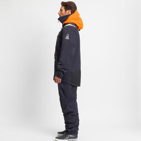 Чоловіча куртка 500 для вітрильного спорту - Темно-синя