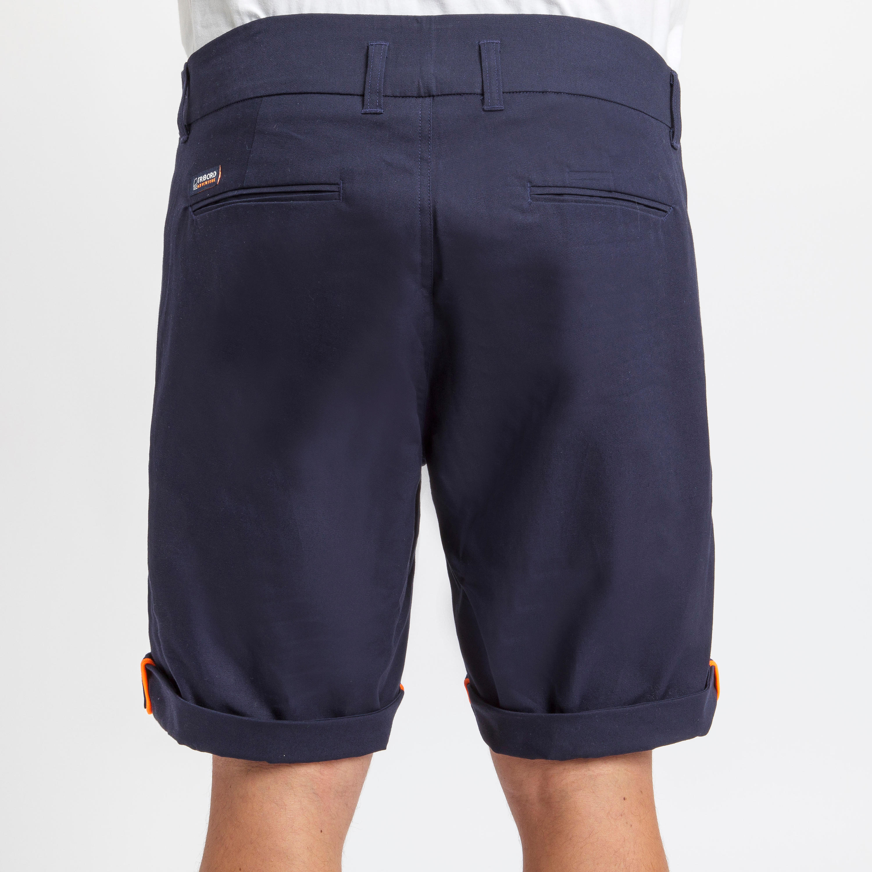 Men’s sailing Bermuda shorts - Sailing 100 navy 4/4