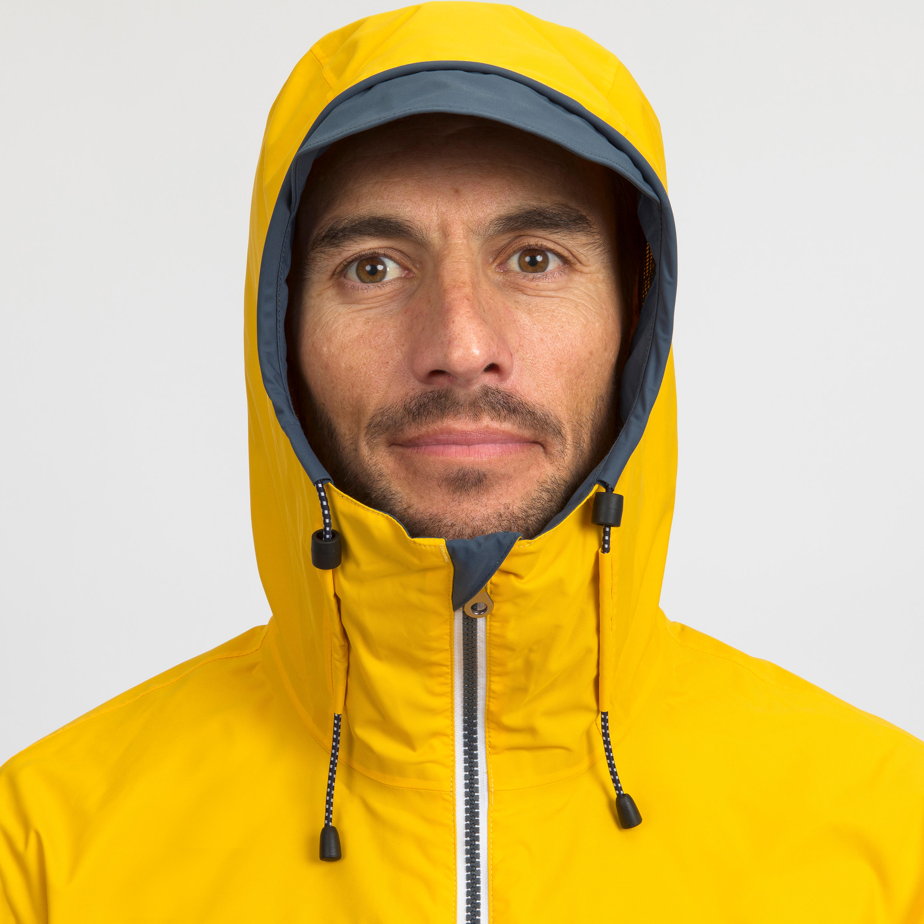 yellow sailing jacket
