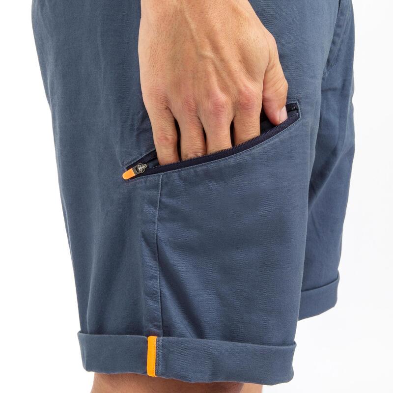 Pantaloncini vela uomo SAILING 100 grigi