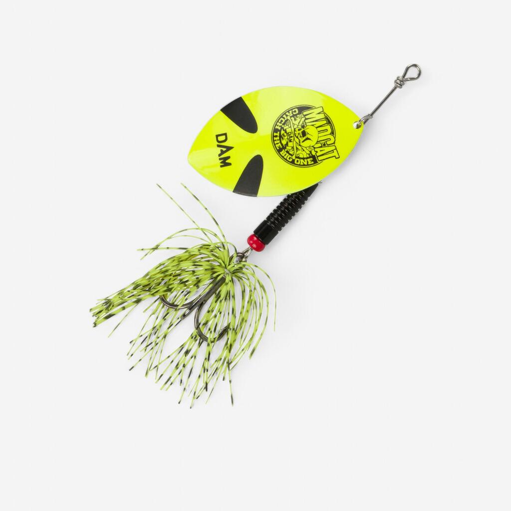 CATFISH FISHING MADCAT BIGBLADE SPIN 55 G FLUO SPINNER