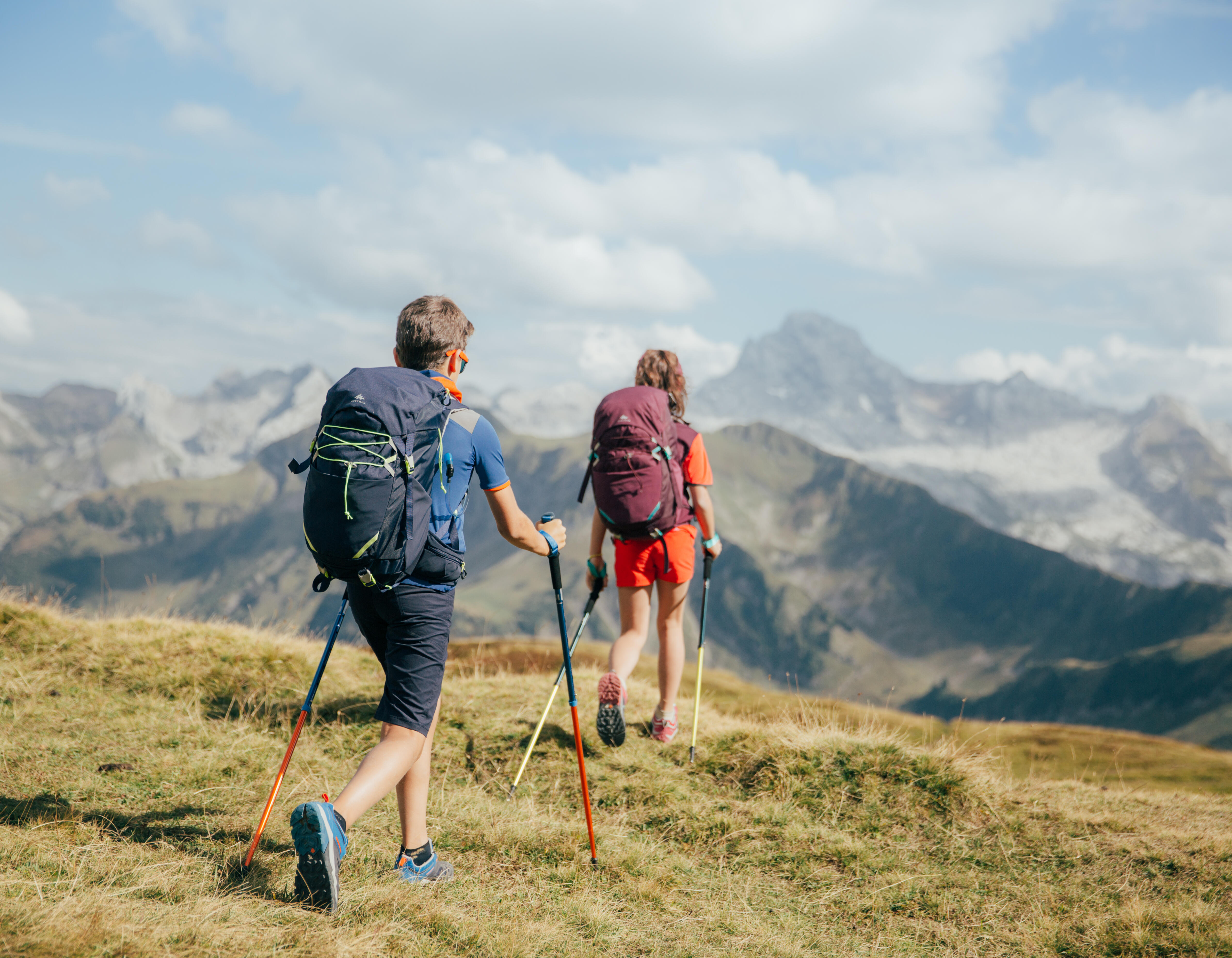 Warum sollte ich Wanderstöcke verwenden? 