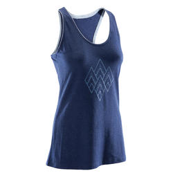 WOMEN’S STRETCH CLIMBING TANK TOP - COLOUR BLUE