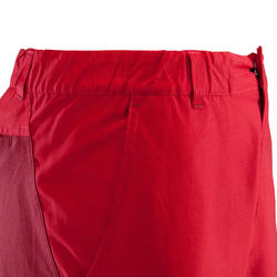 SHORT D'ESCALADE STRETCH - VERTIKA HOMME ROUGE GRENAT