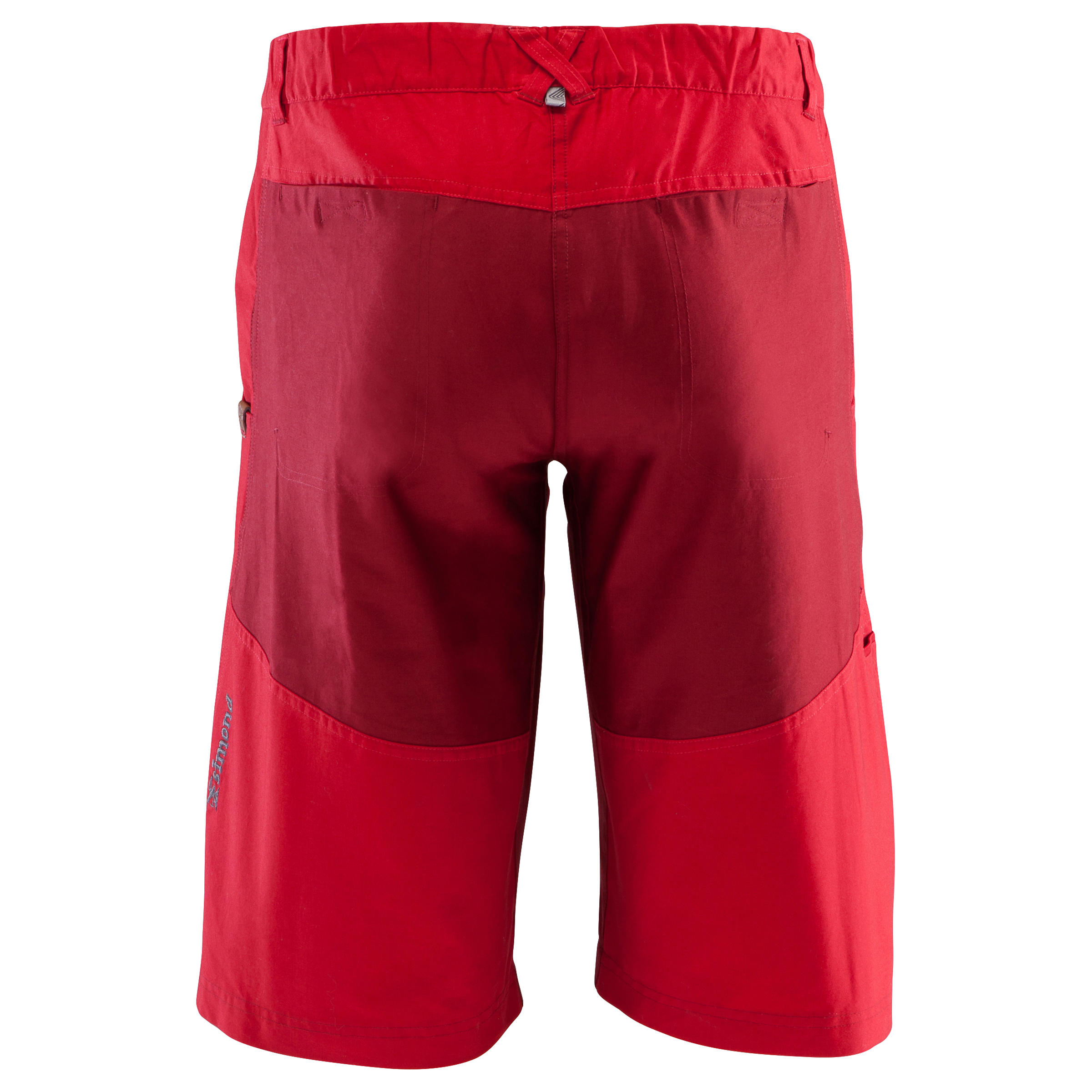 Short arrampicata uomo VERTIKA STRETCH rossi SIMOND | DECATHLON