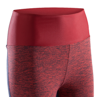 LEGGING D&#039;ESCALADE-VERTIKA BORDEAUX ET BLEU FEMME