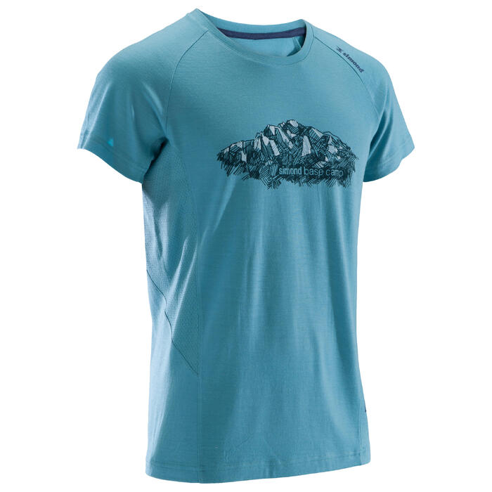 Identity Men S Merino Wool T Shirt Simond Decathlon