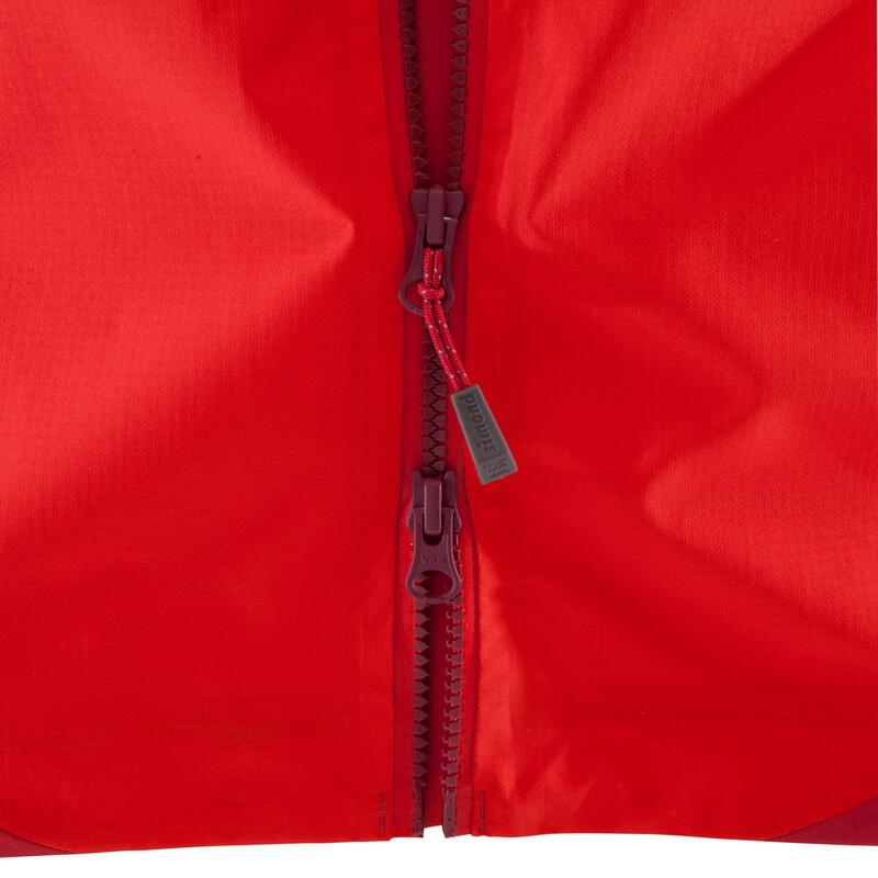 Women's Mountaineering Waterproof Jacket - Alpinism Light Red