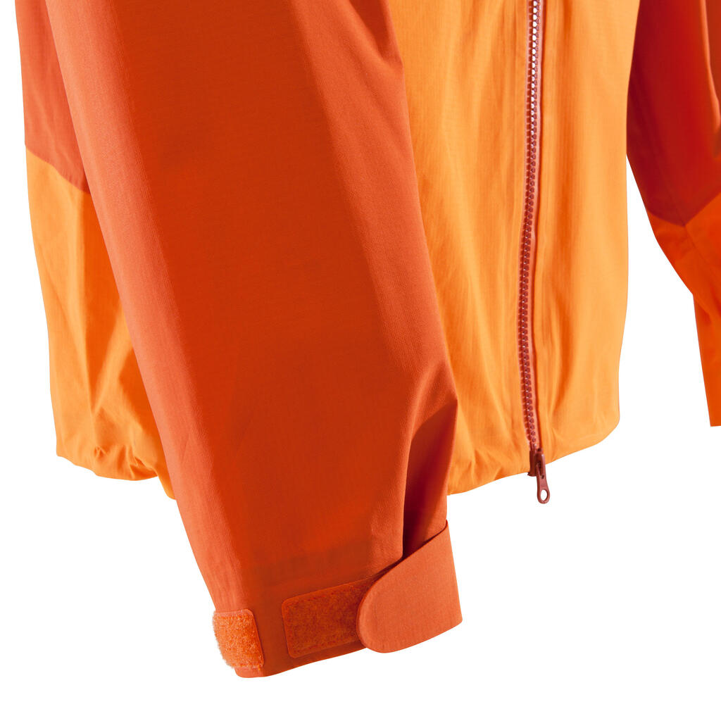 Regenjacke Bergsteigen Alpinism Light wasserdicht Herren orange