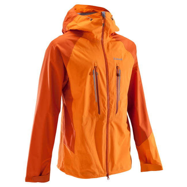 Hardshell Regenjacke Alpinism light Herren orange SIMOND