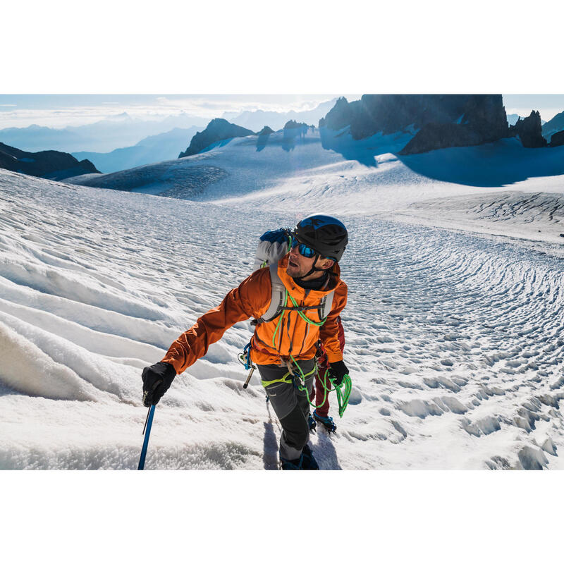 CASACO DE ALPINISMO/ESCALADA IMPERMEÁVEL HOMEM LIGHT LARANJA