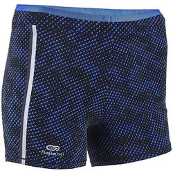 SHORTY RUNNING FEMME KIPRUN BLEU PRINT