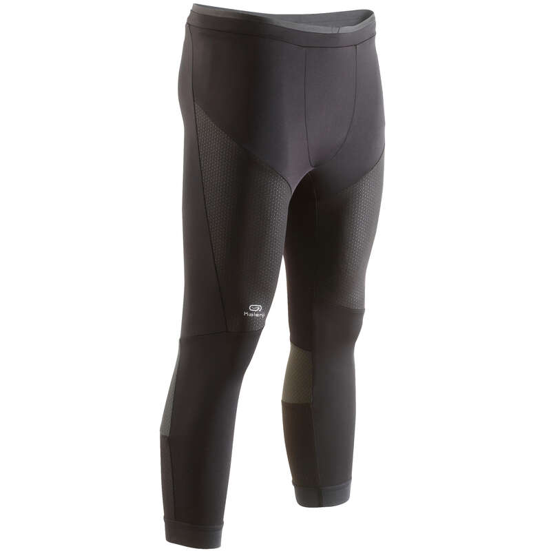 MAN WARM/MILD WEATHER RUNNING CLOTHES - KIPRUN MEN'S TIGHT RUN SHORTS KIPRUN