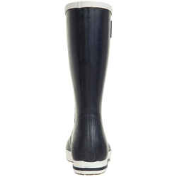 Sailing boots, rubber rain boots - 500 Adults' Navy