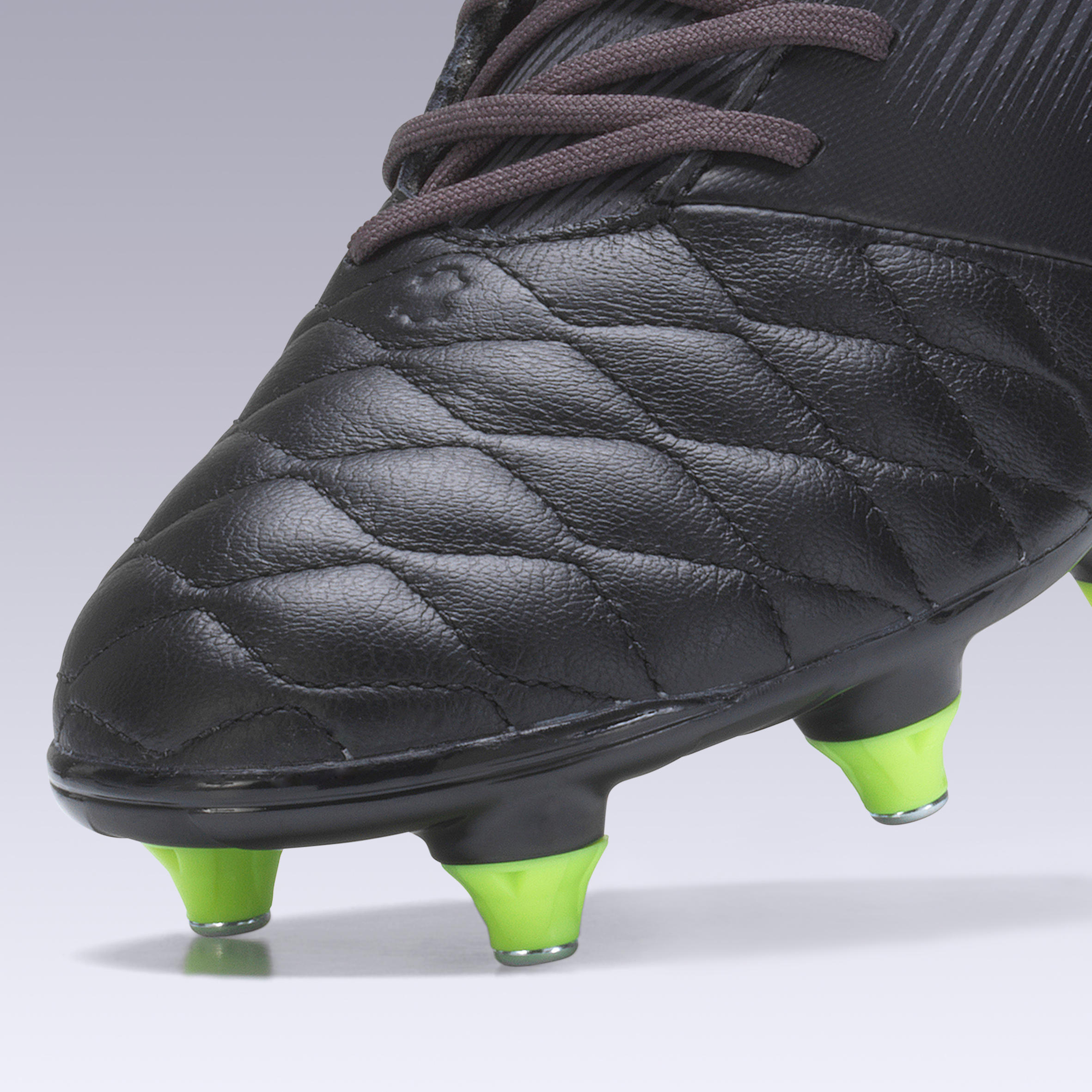 laceless soft ground boots