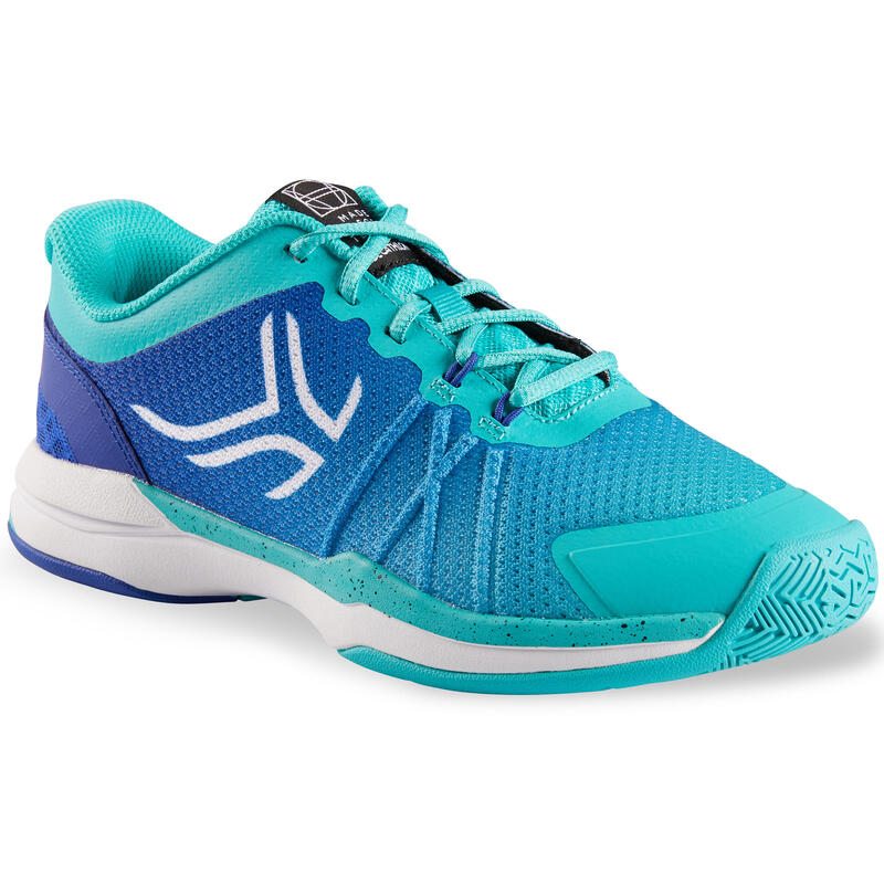 女款網球鞋TS590－淺碧藍色