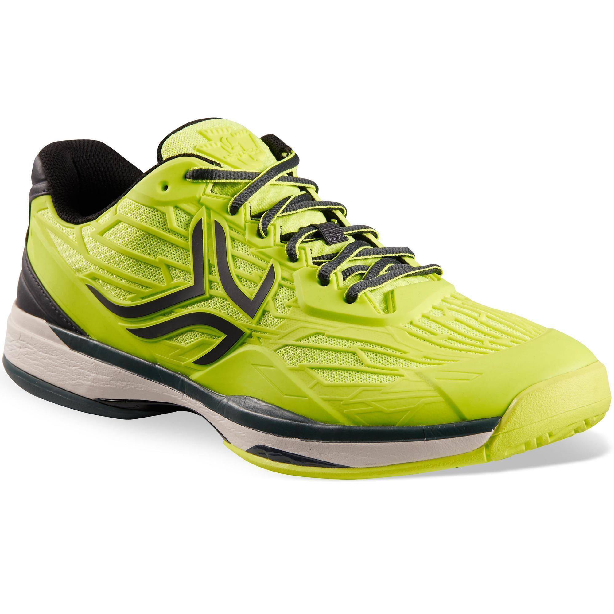 TS990 Multicourt Tennis Shoes Neon Yellow artengo
