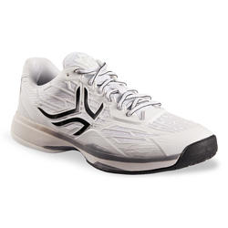 多場地適用款網球鞋TS990 - 白黑灰配色