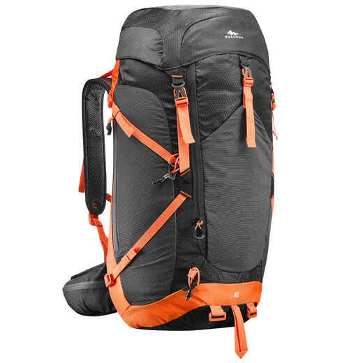 
      MH500 40L Mountain Hiking Backpack - Black Orange
  