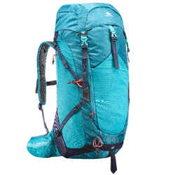 MH500 30 LITRE MOUNTAIN HIKING BACKPACK - BLUE