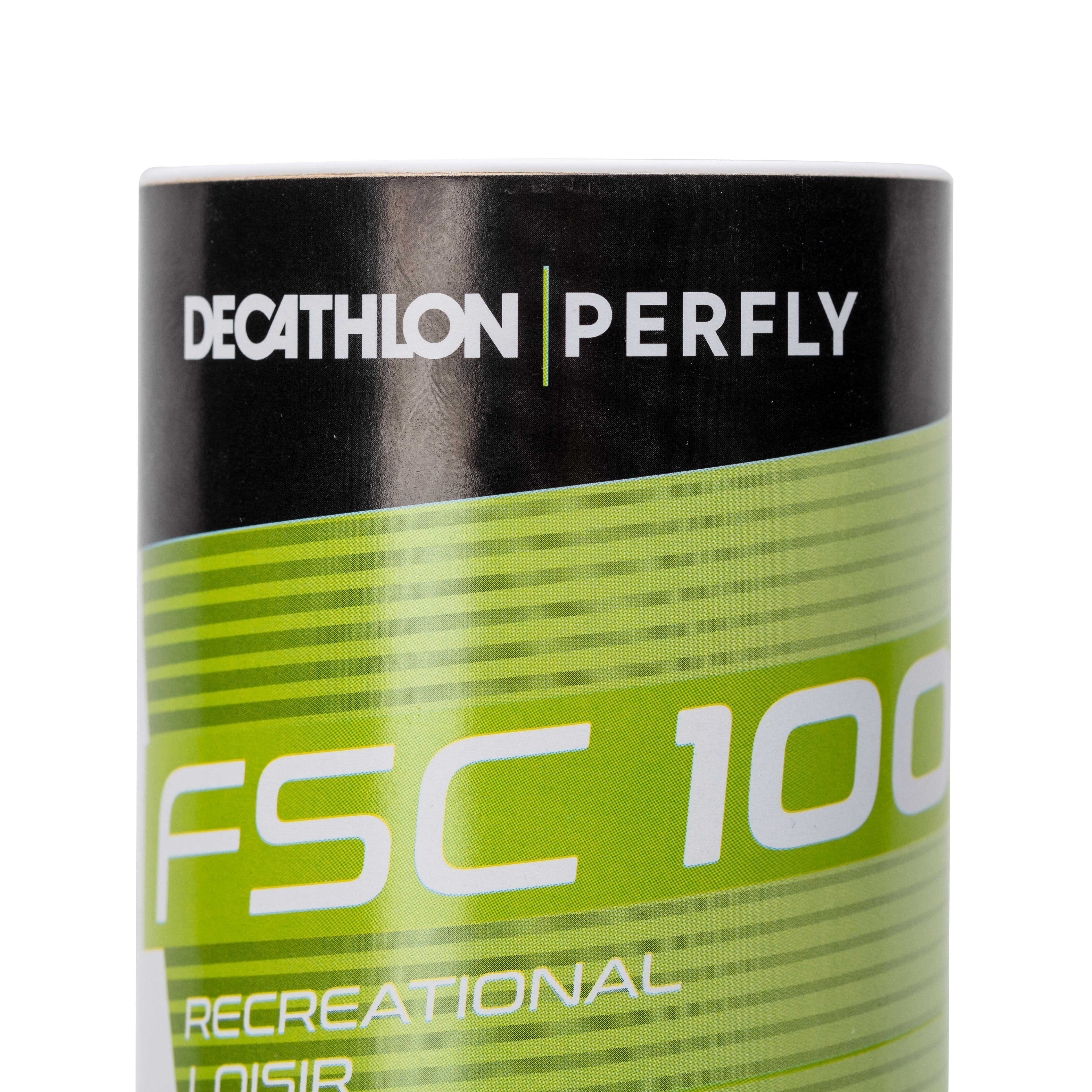 Lot de 12 volants de badminton plumes FSC 100 - PERFLY