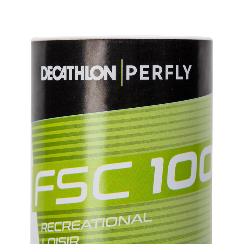 Lotki do badmintona z piór Perfly FSC 100 x12