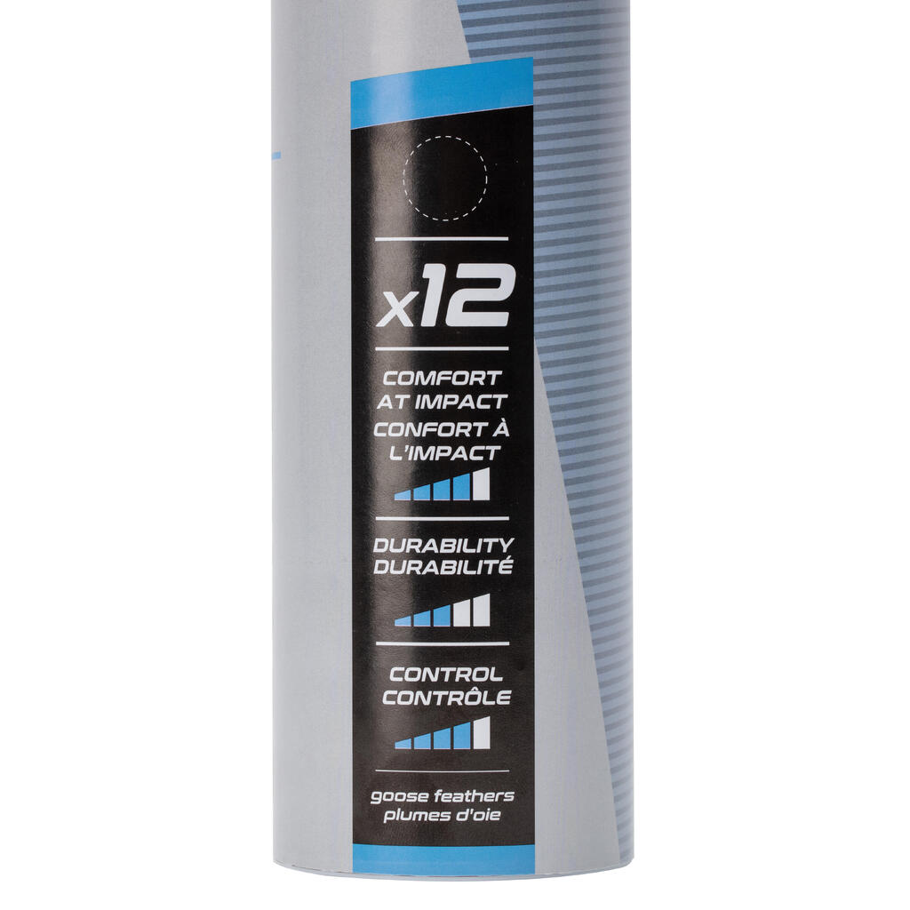 Loptice s perom za badminton FSC 560 SPEED 77 (12 komada)
