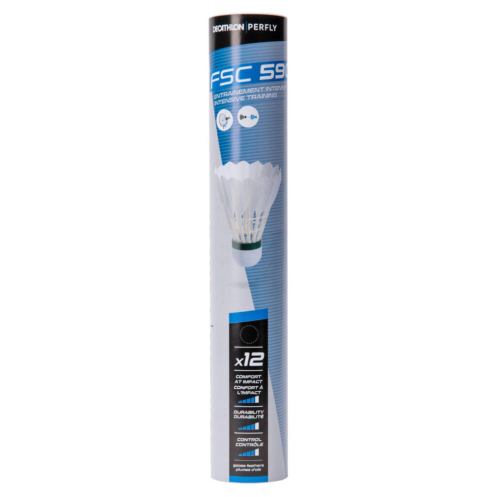 Lot De 12 Volants Plumes FSC 590 Vitesse 77