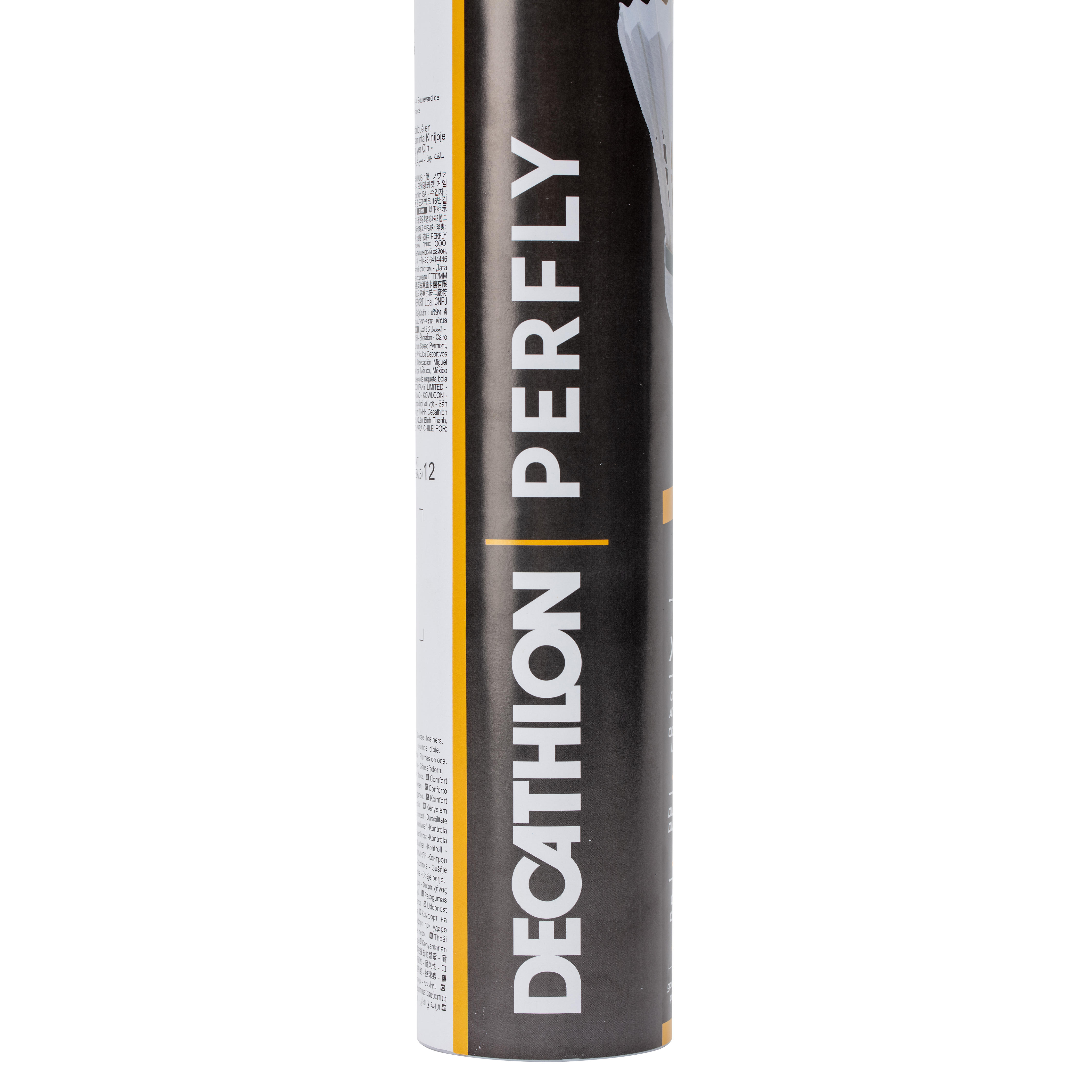 

Feather Shuttlecock Fsc 930 Speed 76 x 12 -  By PERFLY | Decathlon