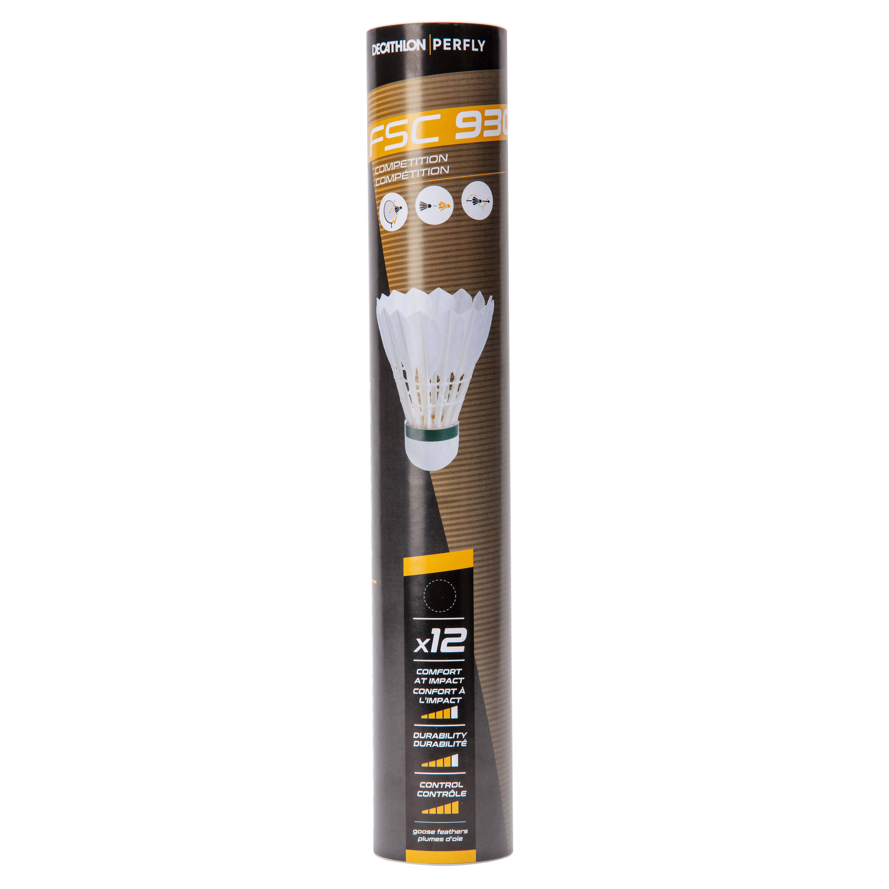 Feather Shuttlecock FSC 930 x 12 -  1